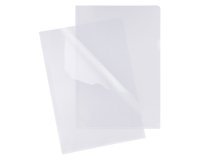 Dossier uñero polipropileno transparente granulado Folio 120 micras Grafoplas - Caja de 100