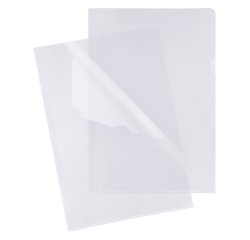 Dossier uñero polipropileno transparente granulado Folio 120 micras Grafoplas - Caja de 100