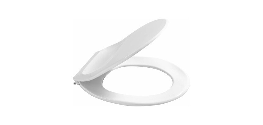 Abattant WC thermoplastique Sanipla Rossignol, blanc