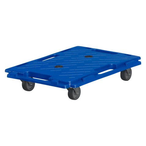 Pack of 2 rolling and coupling platters - capacity of 100 kg 