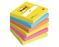 Notes repositionnables Post-it Energtic 76 x 76 mm - bloc de 100 feuilles