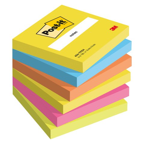 Notas adhesivas Energía Post-it 76 x 76 mm