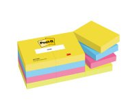 Notes repositionnables couleurs Energetic Post-it 38 x 51 mm - bloc de 100 feuilles