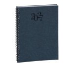 Agenda Exacompta Carte Bleue Visuel W - 15 x 21 cm - Année 2027