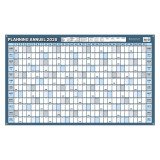 Planning annuel 2026 - Effaçable à sec - 60 x 99 cm