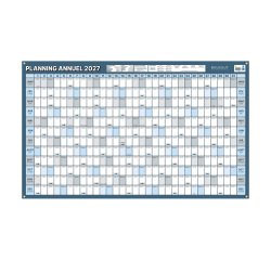 Planning annuel 2027 - Effaçable à sec - 60 x 99 cm