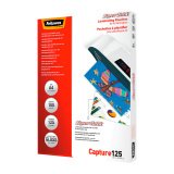 Box mit 100 Prospekthüllen für Laminierung 2 x 125 glänzendes Mikron Fellowes SuperQuick A4