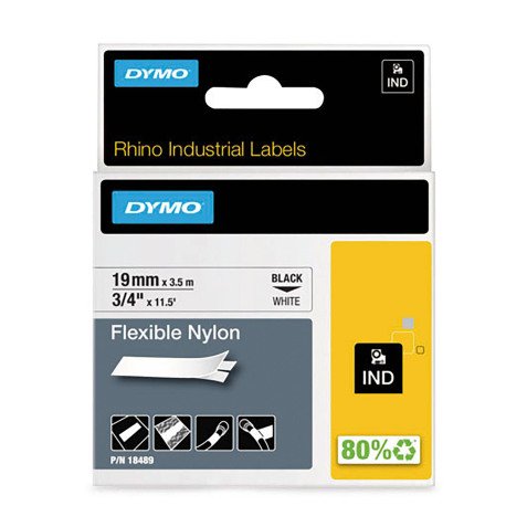 Ruban nylon flexible RHINO S0718120, 19 x 3,5 mm