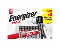 Pilas LR03 AAA Energizer Max - Blíster de 8