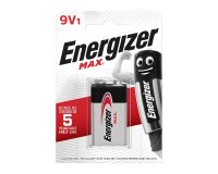 Pilas alcalinas LR61 de 9V Energizer Max - Blister de 1 pila