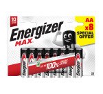 Pile AA - LR6 Energizer Max - Blister de 8
