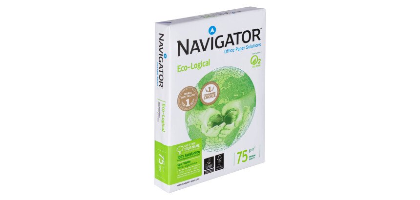 Papel blanco A4 75 g Navigator Eco-Logical - paquete de 500 hojas
