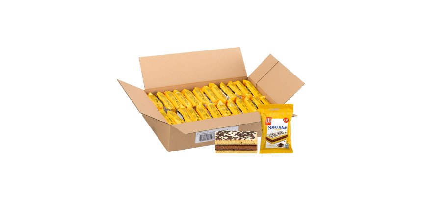 Gâteau Napolitain Lu - Format poche 30 g x 2