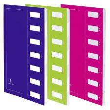 Pack of 2 sorting folders Extendos with 7 divisions + 1 for free 