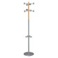 Hallstand metallic grey - color wood