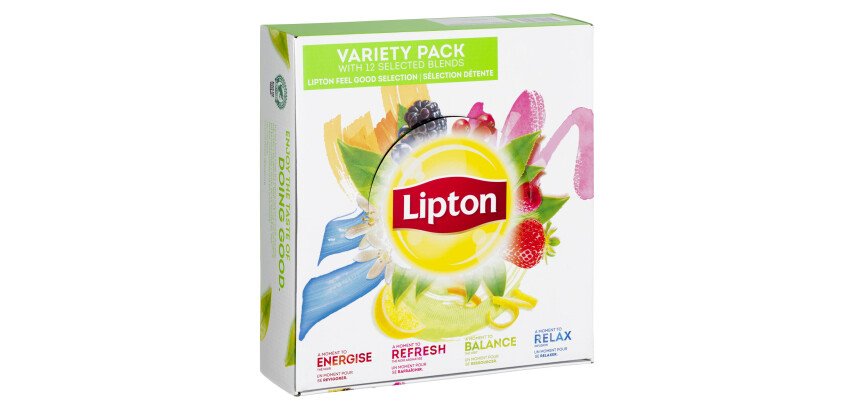 Thé Lipton parfumé - Boîte de 180 sachets