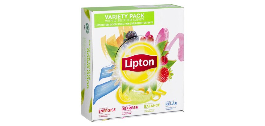 Thé Lipton parfumé - Boîte de 180 sachets