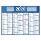 Calendrier semestriel mural 2025 - 32 x 42 cm - 7 mois