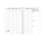 Agendas Quo Vadis Affaires à spirale - 10 x 15 cm - 2027