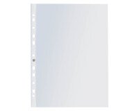 Pack 100 perforated sleeves Bruneau A4 smooth polypropylene 9/100e + 100 for free 