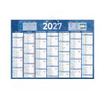 Calendrier semestriel mural 2027 - 38,5 x 54 cm