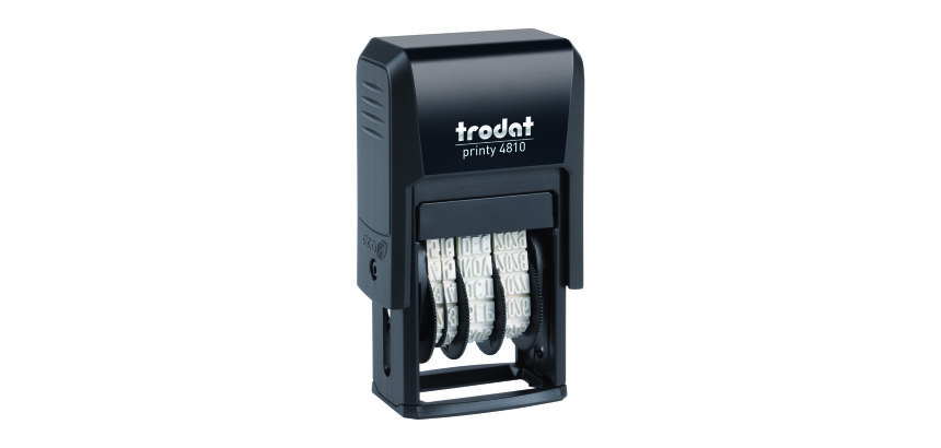 Trodat Printy 4810 Fechador automático 21 x 3,8 mm monocromo