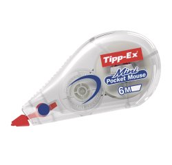 Tipp-Ex Mini Pocket Mouse Korrekturroller 5 mm x 6 m - Pack 15 + 5 gratis