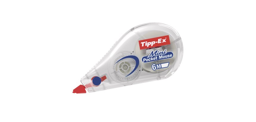 Correcteur à sec Mini Pocket Mouse' tipp-Ex - lot de 20 dont 5 gratuits
