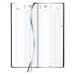 Agenda journalier Brepols Euros / Centimes Banquier Long 2 - année 2026 - 14,3 x 33 cm noir