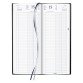 Agenda 2026 Brepols Bank 1 volume - 14,3 x 33 cm zwart