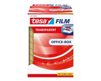 Cinta adhesiva Tesa transparente - Ancho 15 mm x largo 66 m - Lote de 10