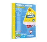 Feuillets mobiles 500 pages séyès format A4 21 x 29,7 cm Métric Clairefontaine - perforées