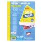 Hojas móviles 500 páginas séyès formato A4 21 x 29,7 cm Métric Clairefontaine - perforadas