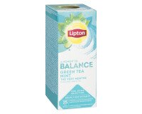Box of 25 tea bags Lipton tea green mint
