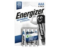 Pilas LR03  AAA lithium Energizer Ultimate - Blister de 4