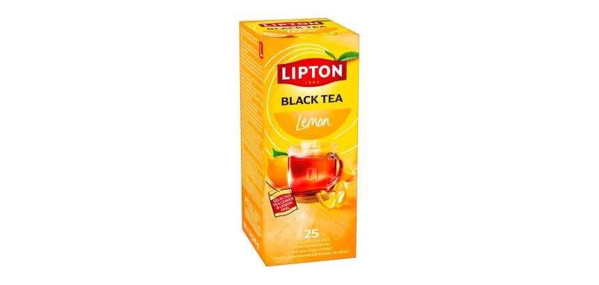Thé Lipton citron - Boîte de 25 sachets