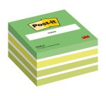 Kubusblok Post-it aquarel 76 x 76 mm - blok van 450 vellen 