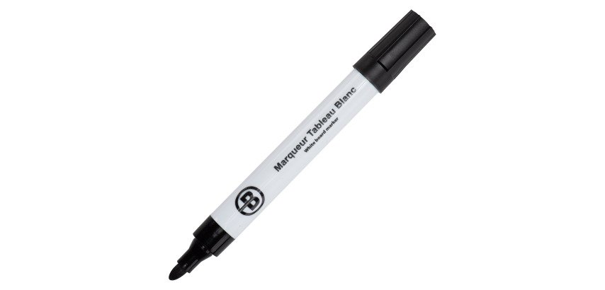 Marqueur effaçable Bruneau pointe ogive 2 à 3 mm corps plastique