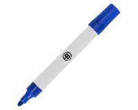 Uitwisbare marker JMB plastic behuizing - blauw