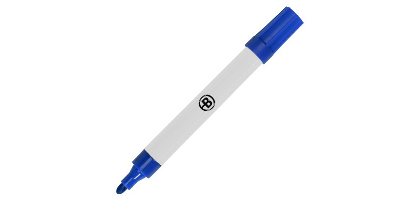 Eraserable marker Bruneau, bullet tip, 2 to 3 mm, plastic body