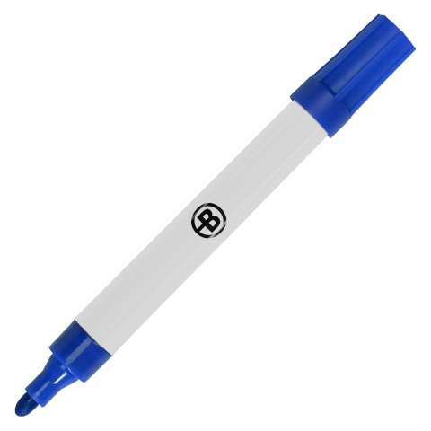 Rotulador de pizarra blanca cuerpo plástico Bruneau - azul