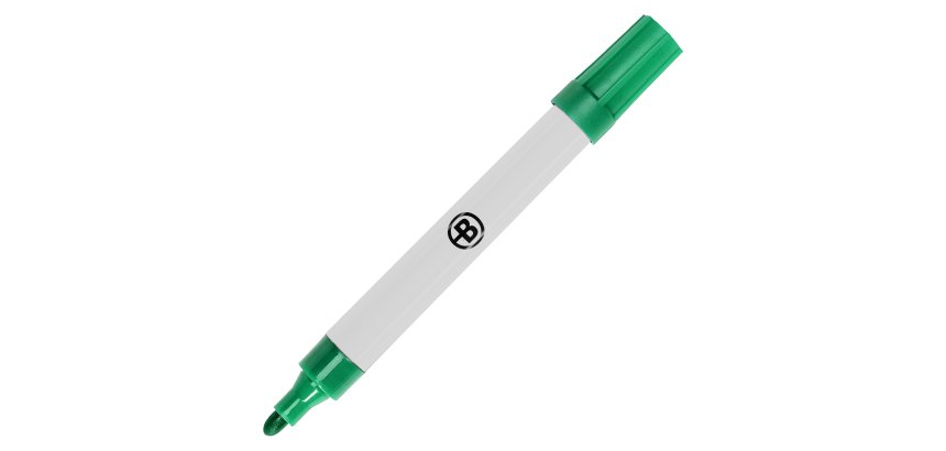 Uitwisbare markeerstift Bruneau spitse punt 2 tot 3 mm plastic behuizing