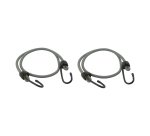 Tendeur, sandow élastique - Diam 8 mm x longueur 0,8 m - Lot de 2