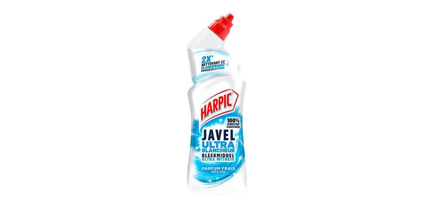 Gel pour sanitaire Harpic javel éclat blancheur - 750 ml