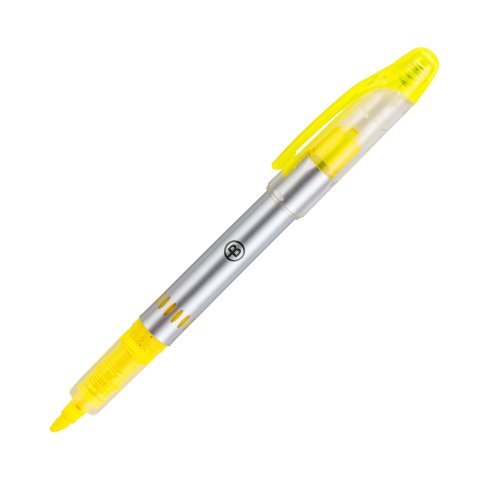 Subrayador Fluorescente Bruneau Fino Amarillo