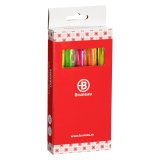Surligneur Bruneau couleurs assorties - Pochette de 5