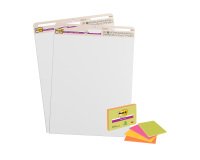 Pack 2 paperboard - chevalets de conférence Meeting Chart + 4 meeting notes gratuits.