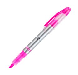 Subrayador Fluorescente Bruneau Fino Rosa