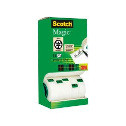 Set van 14 plakbandrollen Scotch Magic waarvan 4 gratis