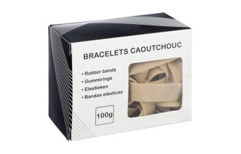 Lot De 2 étuis De 100g De Bracelets En Caoutchouc élastique JPC - Réf. 452101-2 - Neuf